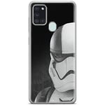 ERT GROUP mobile phone case for Samsung A21s original and officially Licensed Star Wars pattern Stormtrooper 001 optimally adapted to the shape of the mobile phone, case made of TPU