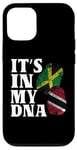 iPhone 13 Trinidadian Plus Jamaican Mix DNA Flag Heritage Case