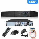 5MP CCTV DVR Box 4 Channel Video Recorder With 1TB Hard Drive HDMI HOME System