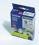 Brother P-Touch D 800 W Brother P-Touch Tape Sort på Hvit 9mm Flexible ID (8m) TZE-FX221 (Kan sendes i brev) 50201433