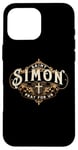 Coque pour iPhone 16 Pro Max St Simon Douze apôtres de Jésus Saint catholique