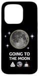 Coque pour iPhone 15 Pro Lancement officiel de fusée sur la lune