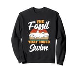 The Fossil That Could Swim Oceanographer Marine Biology Sweatshirt