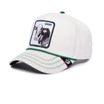 Goorin Bros. Cash Cow Vache Blanc Casquette Snapback Réglable