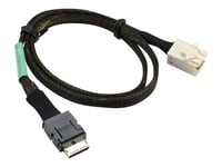 Supermicro - Sas Internt Kabel - Oculink (Sff-8611) Till Mini Sas Hd (Sff-8643) - 57 Cm