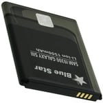 Batterie pour Samsung Galaxy S3 compatible d'une puissance de 1500 mAh - Noir