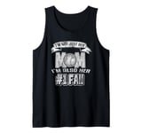 I'm Not Just Her Mom I'm Also Her Number One Fan Softball Tank Top