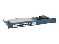 Rackmount.It Rm-Ci-T3 - Rack-Monteringssett - Kullsort, Ral 9005 - 1U - 19" - For P/N: Ms120-8-Hw