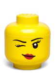 Lego Mini Head - Boy Yellow LEGO STORAGE