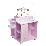 Table à Langer Poupon poupée Twinkle Stars Princess Rangement Bois Jeu TD-0203AP