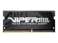 Patriot Viper Steel Series - Ddr4 - Modul - 8 Gb - So Dimm 260-Pin - 3200 Mhz / Pc4-25600 - Cl18 - 1.35 V - Icke Ecc