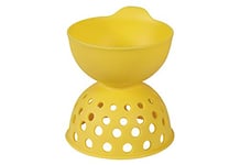 OXO Good Grips 2-Piece Silicone Egg Poacher Set, Yellow