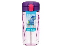 Sistema - Tritan Quick Flip Bottle 520ml - Purple
