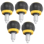 (Black And Yellow)5pcs 50x45mm Fitness Pop Pull Pin Knob Release Synthetic BG