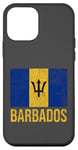 Coque pour iPhone 12 mini Drapeau de la Barbade Bridgetown Moins Antilles Caraïbes