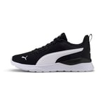 PUMA Unisex Kids Anzarun Lite Jr Baskets, Puma Black Puma White, 36 EU