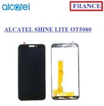 ECRAN VITRE TACTILE NOIR + LCD ALCATEL SHINE LITE ET OT5080 NOIR (#A67#)