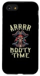 iPhone SE (2020) / 7 / 8 Pirate Pun - Arrrr Booty Time Pirate Treasure Seeker Case