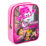 Super Wings Secours Puissance Petit Clair Rose Toile Sac à Dos