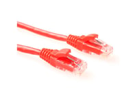 Act Red 3 Meter U/Utp Cat5e Patch Cable Component Level With Rj45 Connectors. Cat5e U/Utp Component Rd 3.00M (Ik5503)