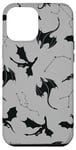 iPhone 12 Pro Max Black Dragon Celestial Stars Mystical Dark Aesthetic Case