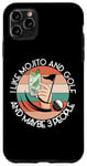 Coque pour iPhone 11 Pro Max J'AIME LE MOJITO LE GOLF ET PEUT-ÊTRE 3 PERSONNES Green GOLF