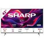 SHARP 4K Smart TV with TiVo 43GK4245K 43 Inch Ultra HD UHD LED Television