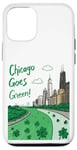 Coque pour iPhone 12/12 Pro Chicago's St. Paddy's Day Chicago - Shamrock Chicago River