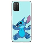 ERT GROUP Coque de téléphone Portable pour Xiaomi REDMI 9T/ POCO M3 Original et sous Licence Officielle Disney Motif Stitch 021 Parfaitement adapté à la Forme du téléphone Portable, Coque en TPU