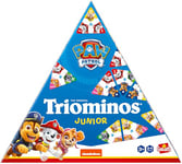 TRIOMINOS Junior - Edition Pat' Patrouille - Jeu de Dominos pour Enfants dès 3 Ans - Dominos à 3 côtés - Jeu d'Observation & Association - Double Face Triominos ou Puzzle - 1 à 4 Joueurs - 20 Min