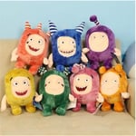 7st/lot Oddbods Anime Plysch Treasure Mjuk stoppad leksak