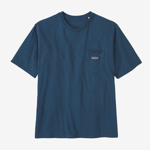 Patagonia Daily Pocket Tee t-skjorte herre Tidepool Blue 53255 TIDB L 2024