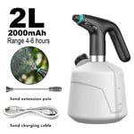 Pulvérisateur électrique pour plantes,2L,arrosage automatique,brumisateur,USB,pulvérisateur de désinfection,machine,outil de jardin - Type Black