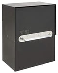 Arregui Bigpack EP2004 Boîte à colis en acier, pour gros colis 42 x 30 x 19 cm, noir
