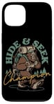 Coque pour iPhone 13 Bigfoot Hide and Seek Champion Sasquatch Yeti Funny Bigfoot