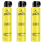 GOT2B Glued Blasting Freeze Spray 300ml Pack of 3 The Ultimate Hold Vegan