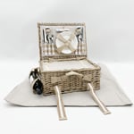 40CM PICNIC BASKET | Perfect for Picnics, Camping, and Outdoor Parties