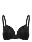 Calvin Klein Push Up Plunge Svart