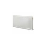 LVI - Radiateur électrique Yali Digital Plinthe - 750W - Fluide caloporteur - Blanc