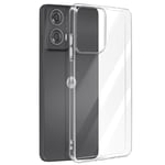 Avizar Case for Motorola Moto G24/G04 Thin 0.3mm Silicone, Transparent