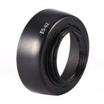 New ES-62 Lens Hood For EF 50mm F/1.8 II ES62 Bayonet Lens Twist L XD