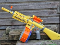 NERF BULLET Toy Gun Kids Battery Blaster REAL Laser Scope Fortnite Army Outdoor