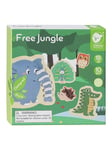 Classic World Jigsaw Puzzle Jungle 10 pieces. Puu