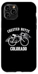 Coque pour iPhone 11 Pro Graphique Biking Colorado Crested Butte