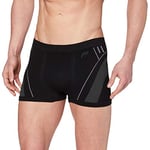 Flite Men's F Lite Men s Megalight Base Layer 140 Boxer black grey Large, Black, L UK