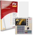 atFoliX 2x Screen Protection Film for Akai MPC One Retro Edition matt&shockproof