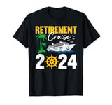 Funny Retirement Cruise 2024 Retired Cruising Vacation Trip T-Shirt