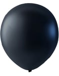 Metallic Svarta Små Ballonger 13 cm - 100 stk MEGAPACK