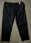 Regatta Black Cargo Hiking/Walking Trousers Men's Size 44" Waist 33" Leg