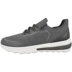 Geox Mens U Spherica Actif Sneaker, Gray, 7 UK